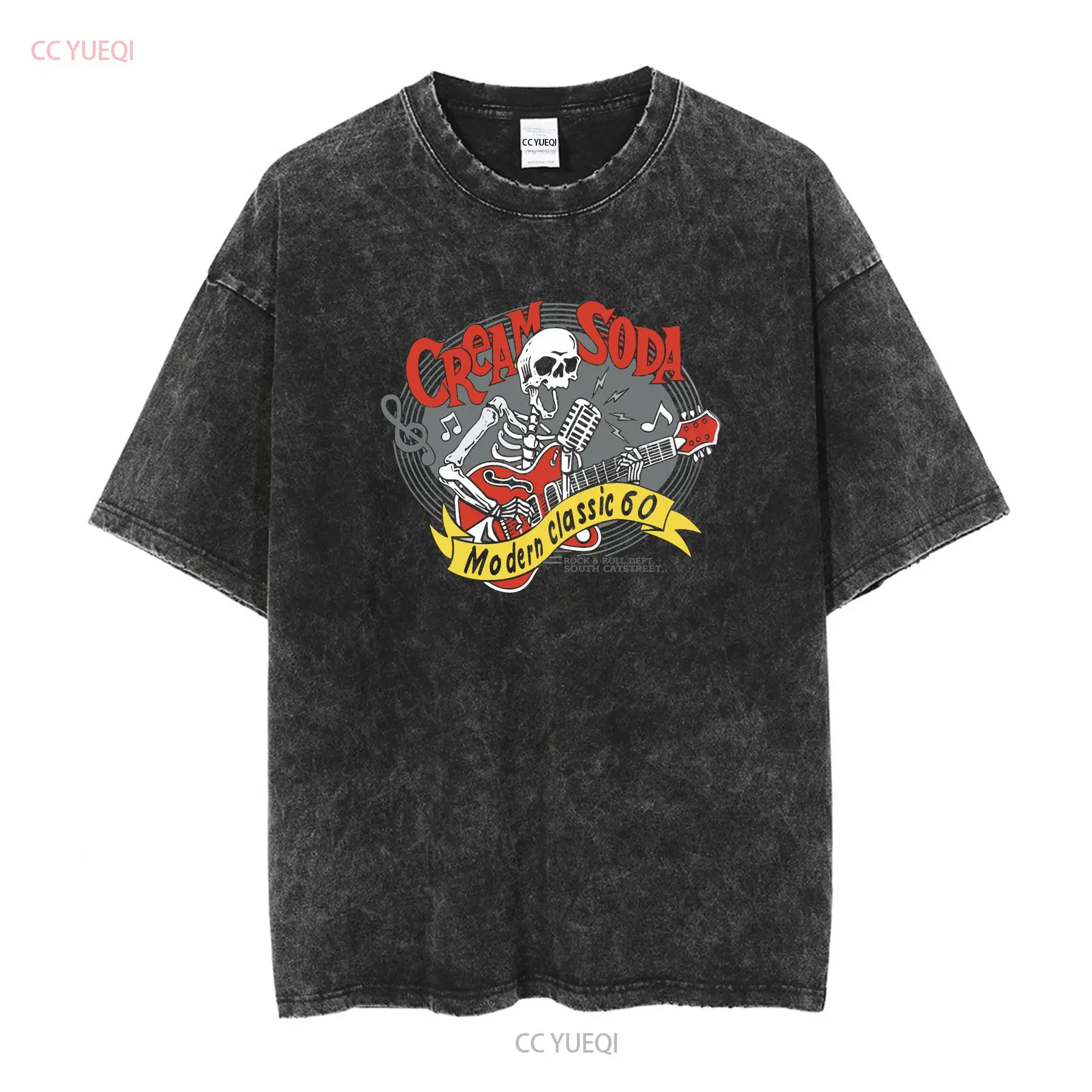 Crème Soda Rock Roll t-shirt m - Vintage Fashion Knitwear avis et prix