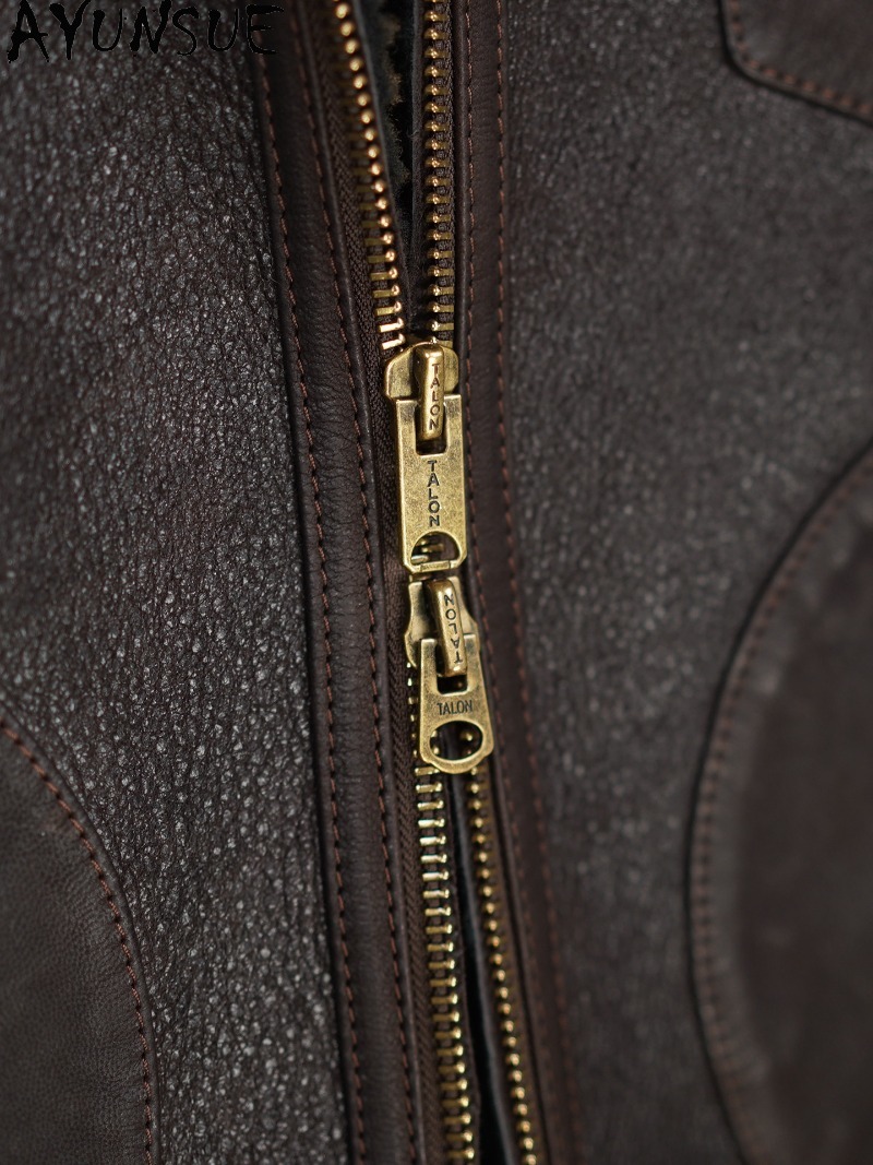 AYUNSUE – manteau en fourrure  - Vintage Fashion Jacket avis et prix