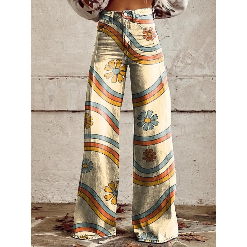 Pantalon large taille haute po - Wide Leg Trouser 70S avis et prix
