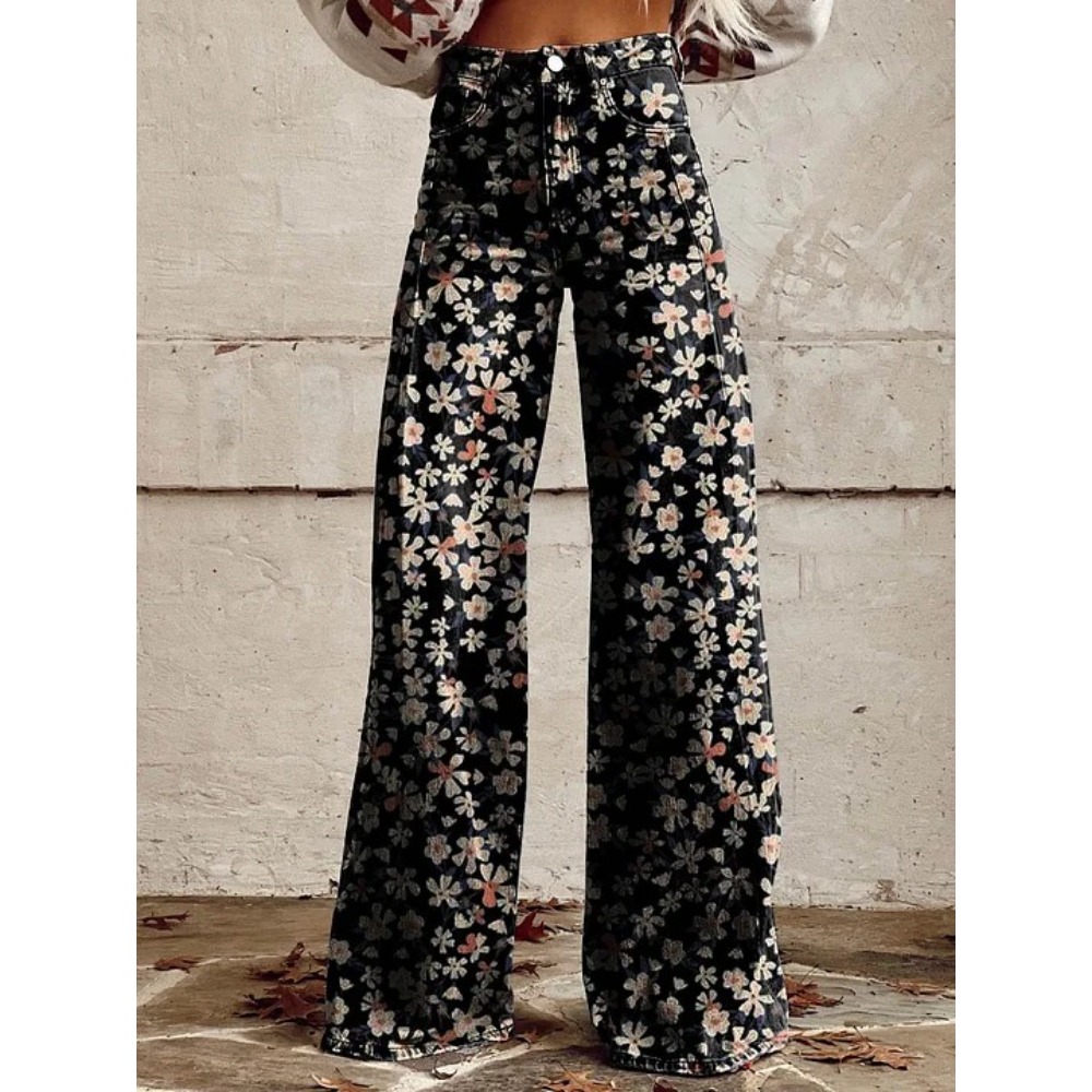 Pantalon large taille haute po - Wide Leg Trouser 70S avis et prix