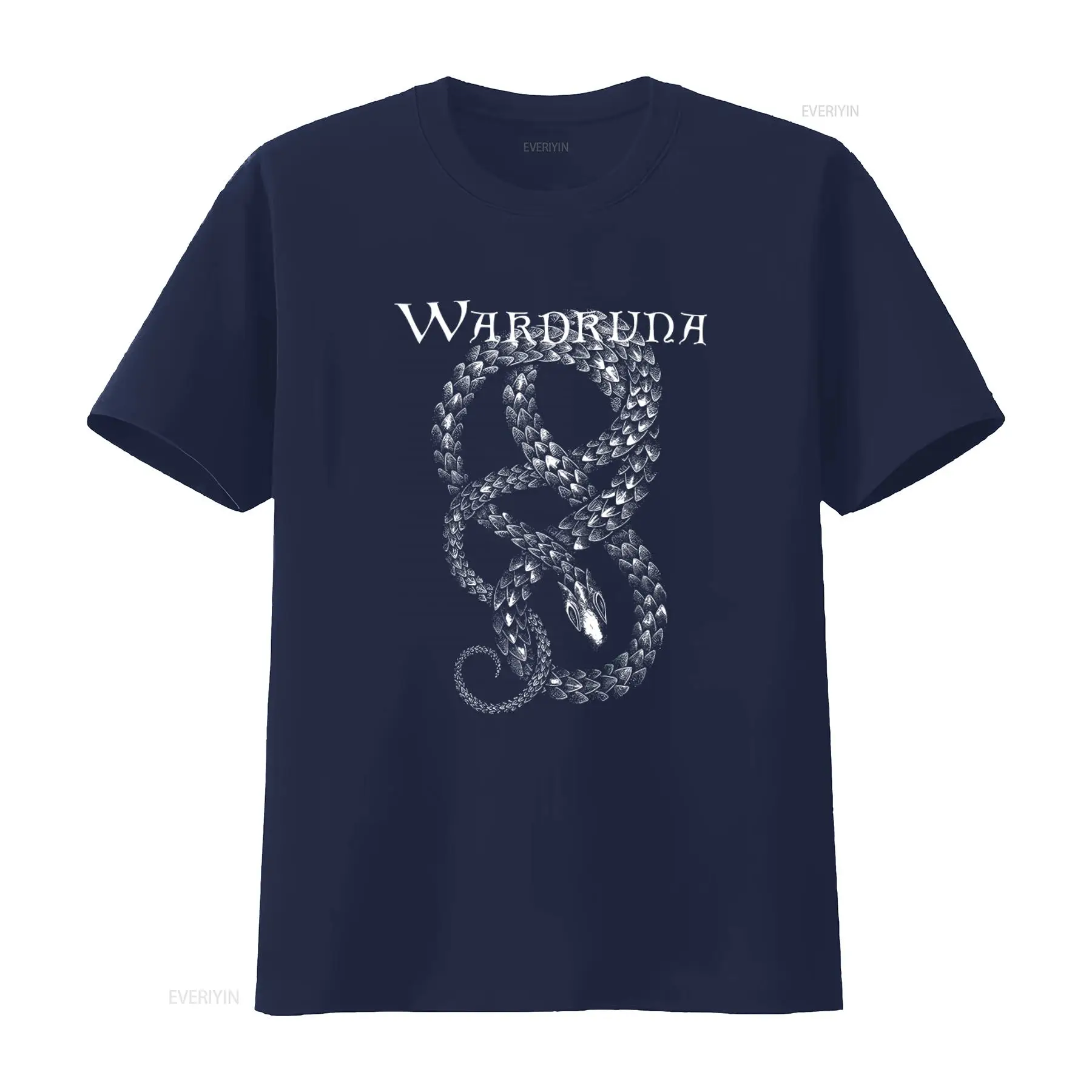 T-shirt noir Wardruna avec mot - Vintage Fashion Enthusiasts avis et prix