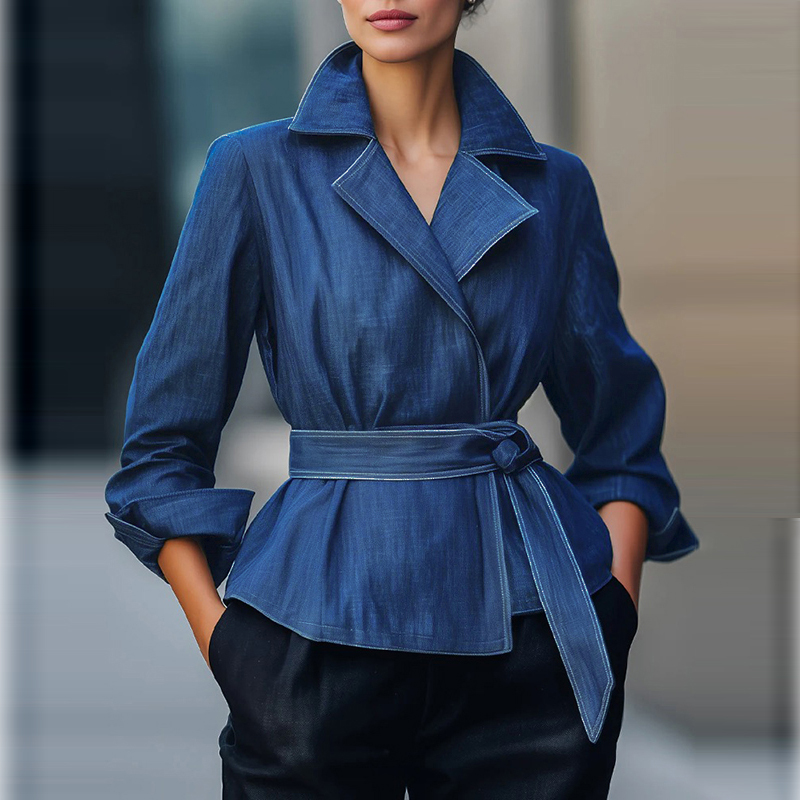Veste en jean tendance automne - Vintage Fashion Jacket avis et prix