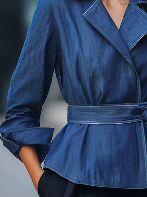 Veste en jean tendance automne - Vintage Fashion Jacket avis et prix