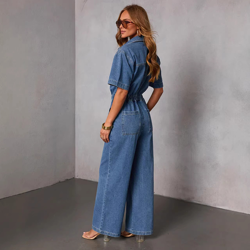 Combinaison en jean rétro à ma - Vintage Fashion Jeans avis et prix